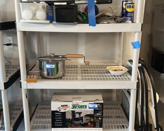 Plastic Shelving Not Contents 3ft x 2ft x 6ft