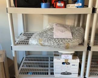 Plastic Shelving Not Contents 3ft x 2ft x 6ft