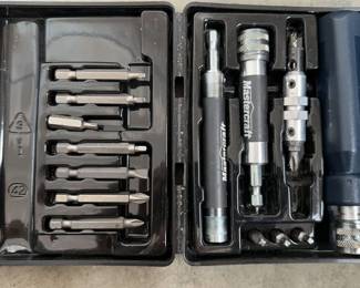 Handheld Mastercraft Drill bit set