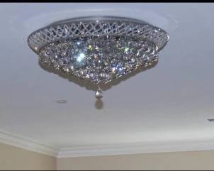 Chandelier Over 200 Beautiful Crystals