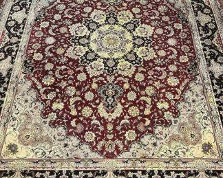 Fairmont Collection 100% Wool/Silk Pile Area Rug