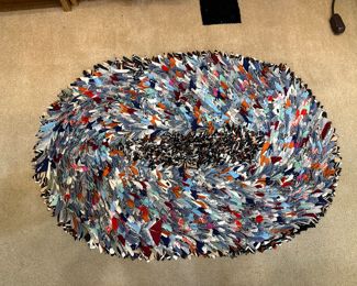 Hand-made rug