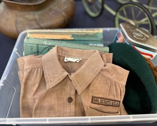 Girl Scout/Brownie items