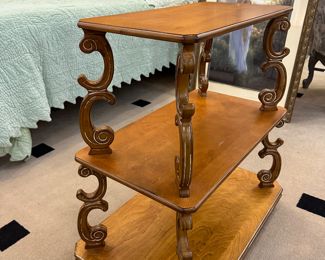 One of my favorites - three tier table.