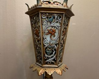 Vintages lamp stands!