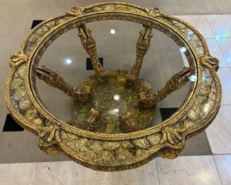 Ornate coffee table!