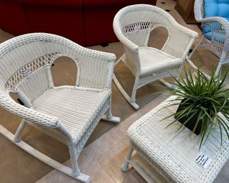 Wicker Rockers