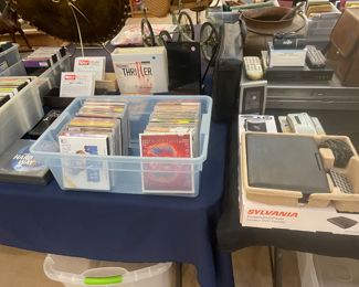 CD's, DVD's, etc.