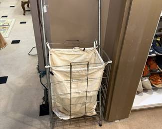 rolling laundry cart