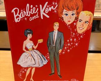 Vintage Barbie and Ken Case