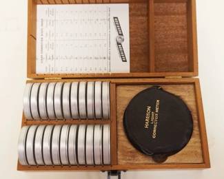 1125	HARRISON FILTER CORRECTION SET, APPROXIMATELY 11 IN X 6 IN X 3 IN HIGH
