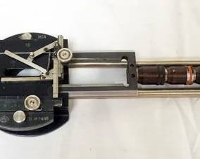 1145	INTERGRATING MICROSCOPE STAGE SOVIET ERA, MEASURING MINERAL SUBPARTICALS, APPROXIMATELY 19 IN
