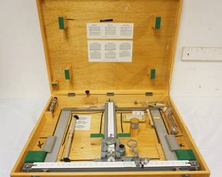 1173	HAAG-STREIT CORDINATE PLOTTER, APPROXIMATELY 34 IN X 28 IN X 5 IN

