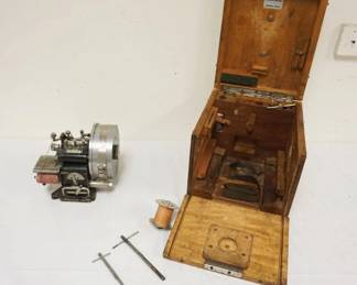 1194	LEHMAN ENGINE TORQUE MEASURE, TORSIOGRAPH, APPROXIMATELY 10 IN X 12 IN X 10 IN
