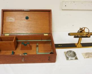 1196	EUGENE DIETZGEN SURVEYORS PLANE TABLE, APPROXIMATELY 23 IN X 12 IN X 6 IN
