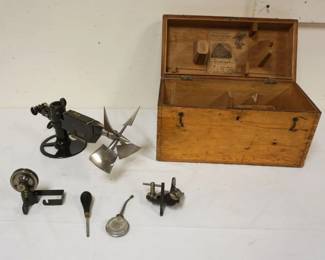 1209	K & E WATER CURRENT METER, APPROXIMATELY 16 IN X 8 IN X 9 IN
