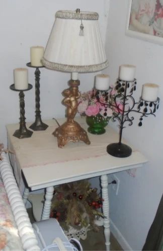 TABLE LAMP CANDLESTICKS