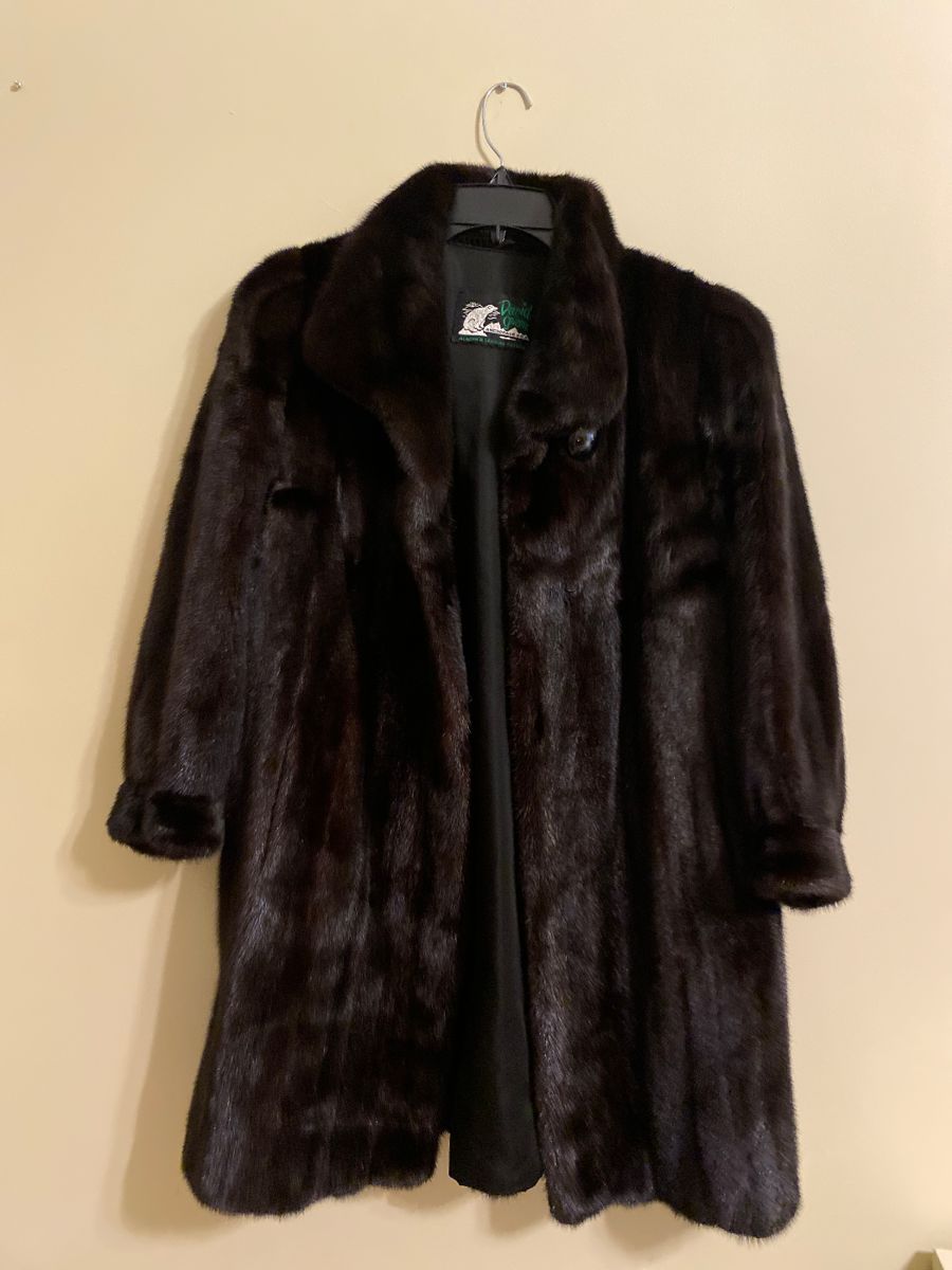 Ranch Mink 3/4 coat
Size 14