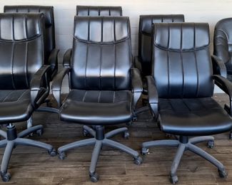 32. $50/all -- Seven Office Chairs