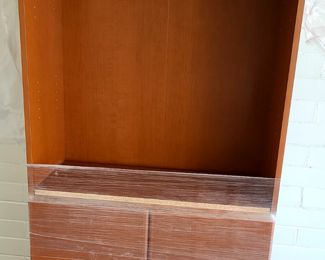 33. $45 -- Bookshelf