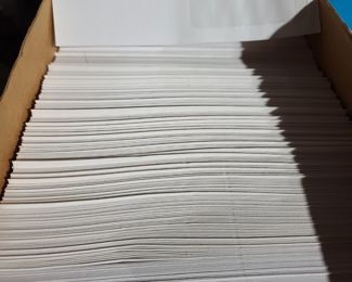 52. Box of Envelopes -- $25