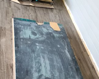 60. Eight Disassembled Pool Tables - one Brunswick Anniversary, two Brunswick Gold Crown III, and six other pool tables. One end pocket metal cover is missing. Parts 1