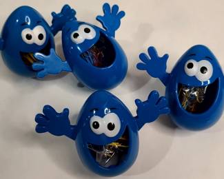 64. $50/all -- Lot of Paper Clip Holders (count 76) have a company logo