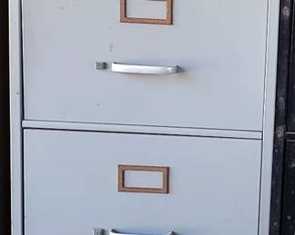 100. $20 --VERTICAL FILING CABINET Grey