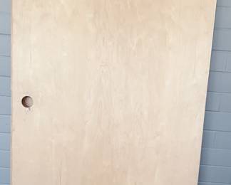 118. $50 -- Solid Core Wood Door -- $50