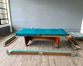 60. $2000 One of 8 Disassembled Pool Tables