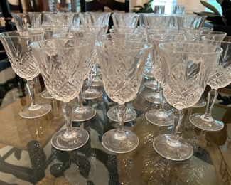crystal stemware