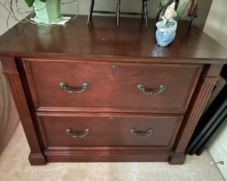 lateral file cabinet