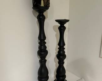 Lots of candle pillars