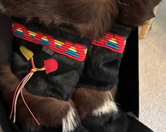 Kenneth Cole fur boots