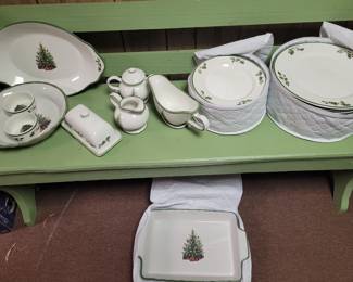 Christopher Radko holiday dishes and serving pieces