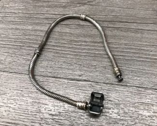 925 Sterling Silver Pandora ALE Charm Bracelet 7 1/2 13.18 grams $60