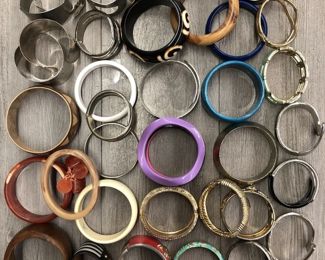 Lot of Cuff Bangle Leather  Picture 2 0f 2 