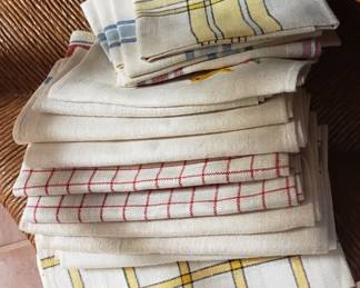 Vintage kitchen linens