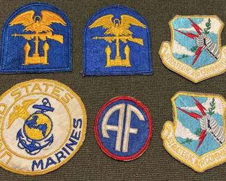 WW2 Original Patches Mixed Group