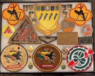 WW2 Bombardment Squadron Patches Pins AMAZING