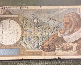 US Allied Short Snorter of CD Molzahn