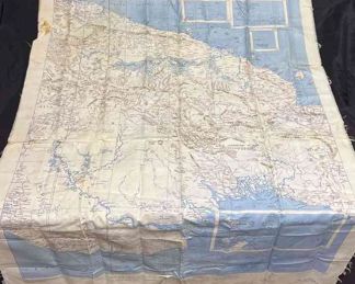 AAF Cloth Map Southwest Pacific