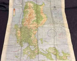 AAF Cloth Map Luzon Island SE China