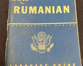 WW2 Rumanian Language Guide