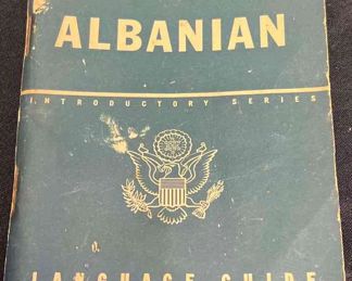 1943 Albanian Language Guide