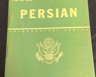 WWII US Army Persian Language Guide
