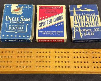 WW2 American Red Cross, Spotter Other Cards