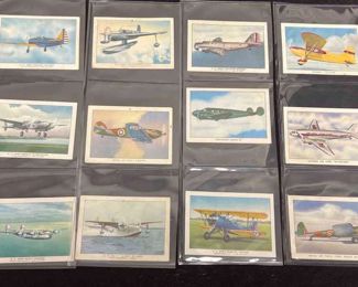 WW2 Era Wings Cigarettes Trading Cards