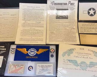 Aircraft Warning Service Ephemera