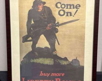 Military Book Club Print Come On